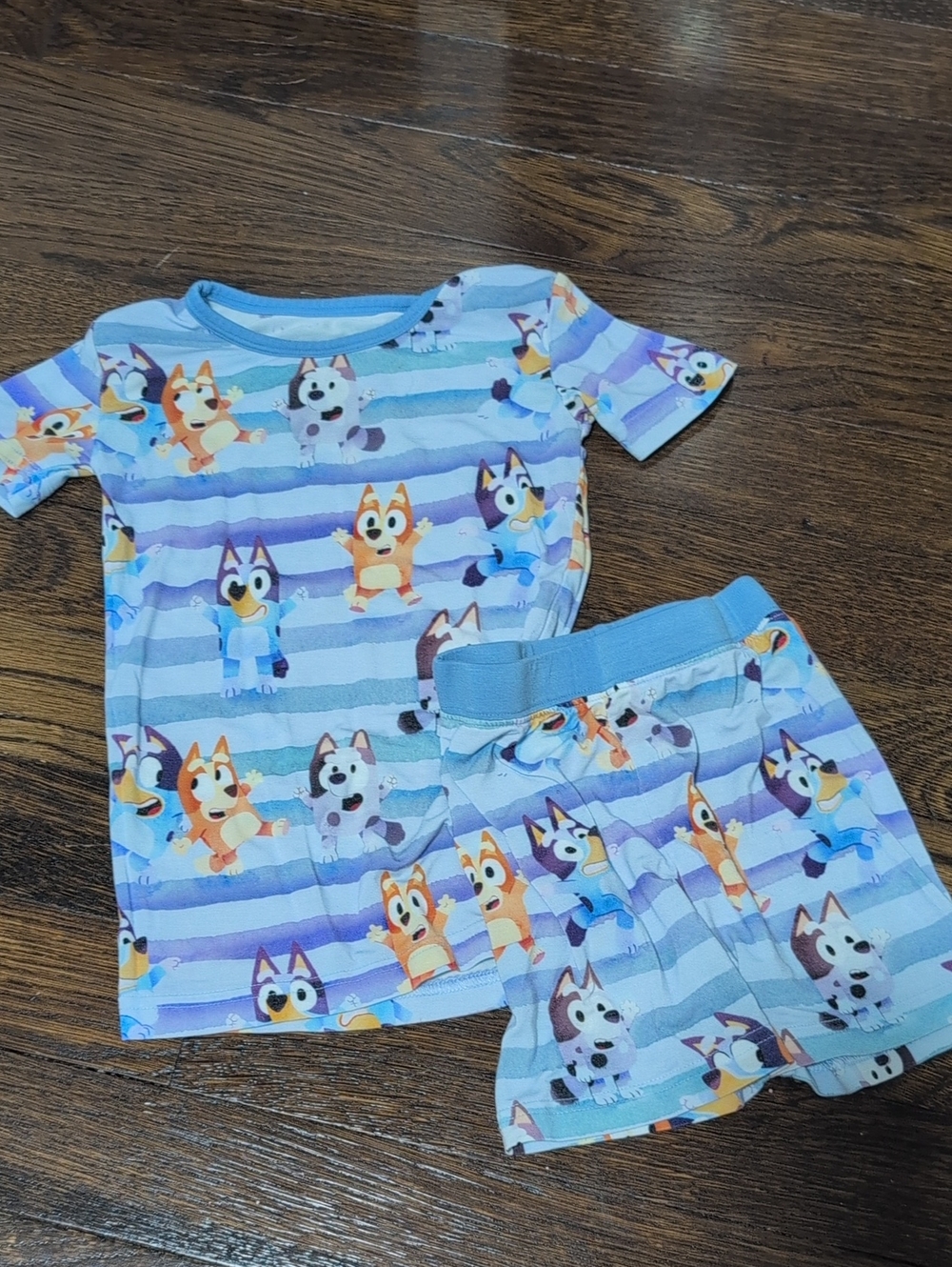 Bluey Little Sleepies 2T Set